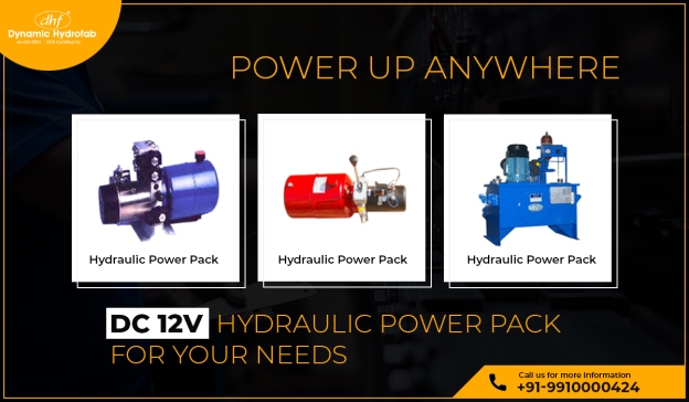 Power up Anywhere: DC 12V Hydraulic Power Pack for Your Needs